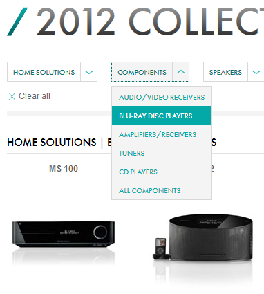 Screenshot custom dropdown